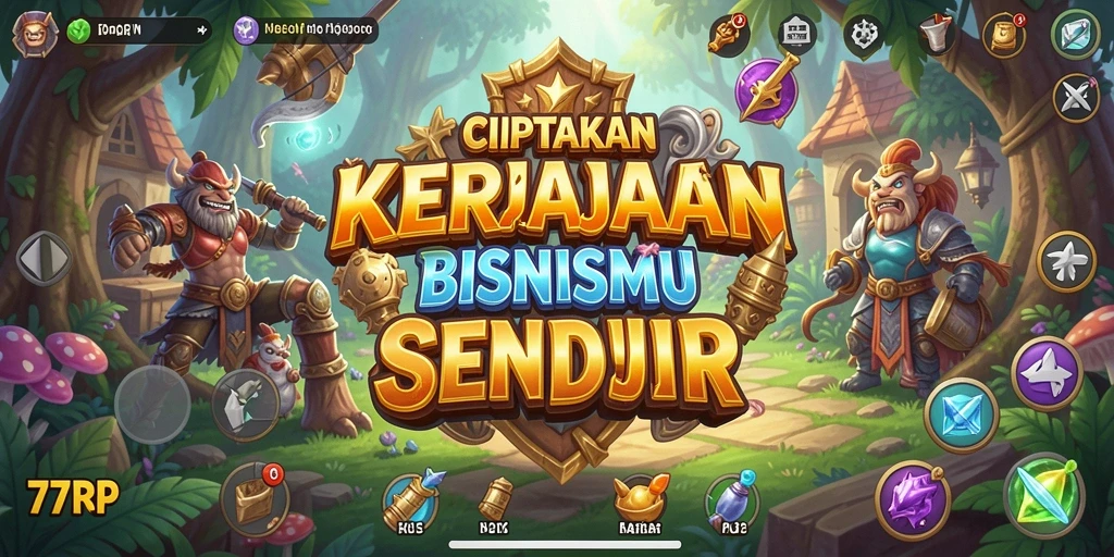 Screenshot menampilkan gameplay seru dan strategi dalam 77RP.