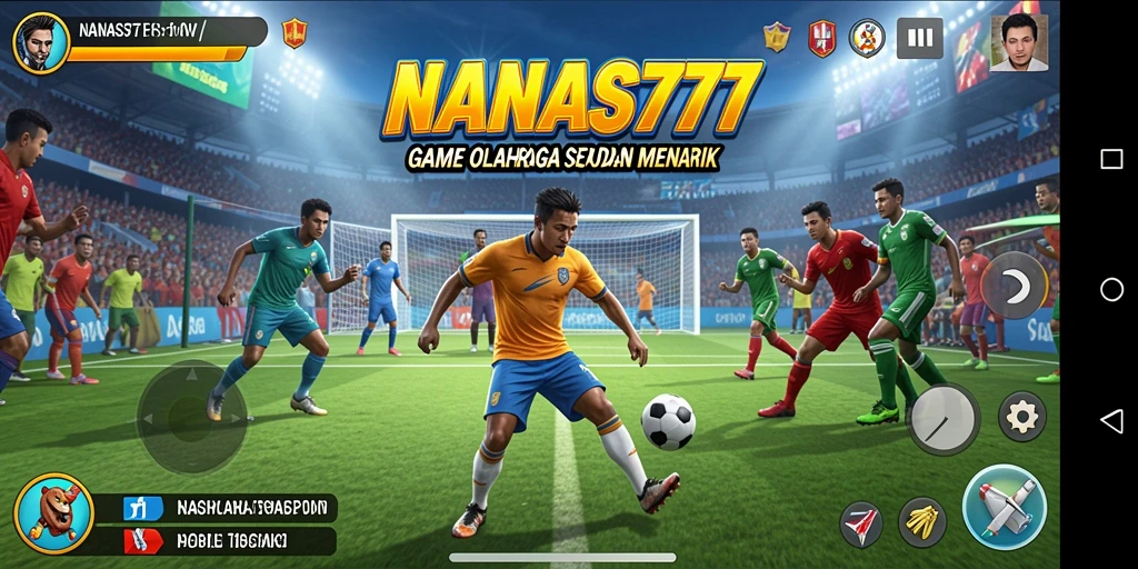 Gameplay NANAS777 menampilkan aksi seru dalam olahraga yang kompetitif.