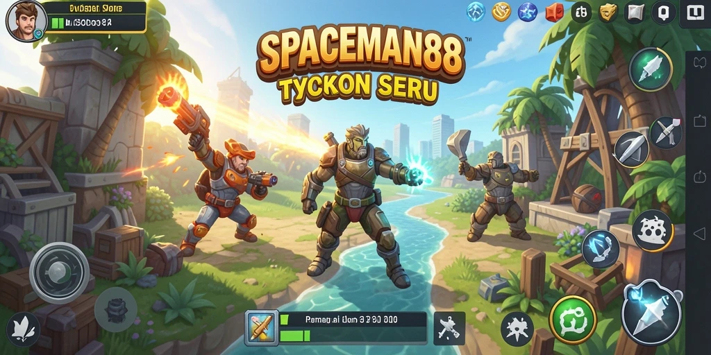 Tampilan gameplay menarik SPACEMAN88 dengan elemen Tycoon unik.